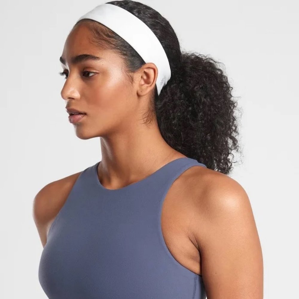 2/$20 Athleta Vital Headband in Bright White